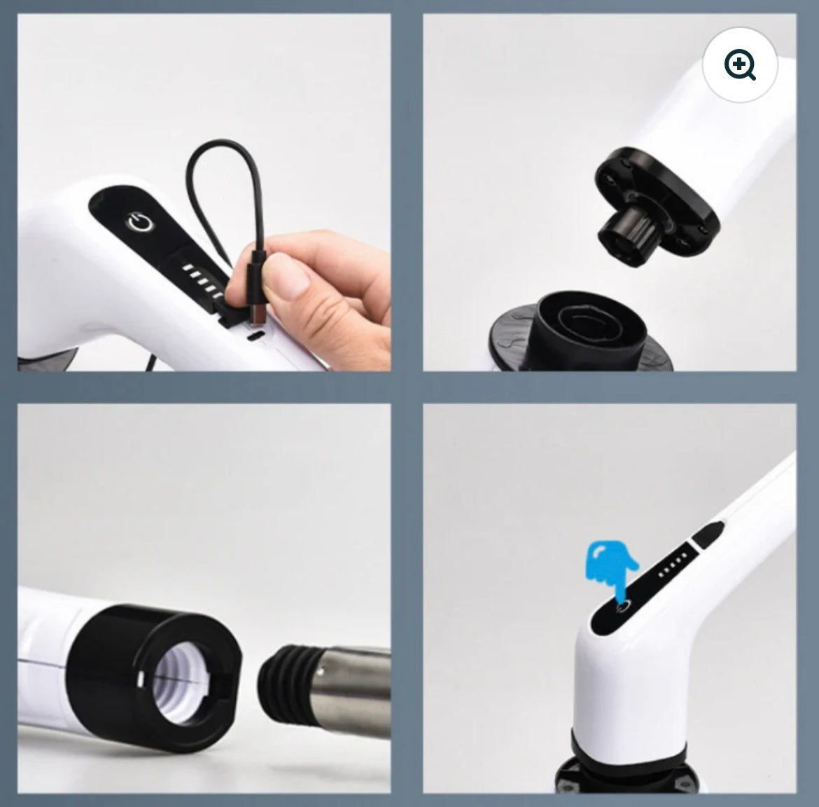 Escova 9 em 1 - Frete Grátis